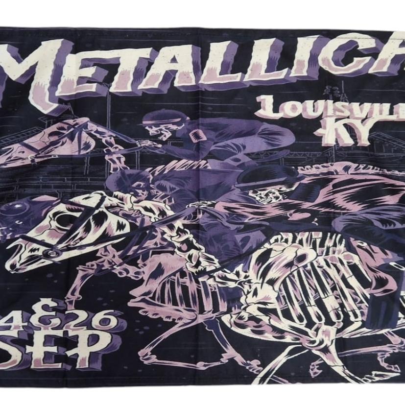 Metallica Wandtapijt, Vlag, doek