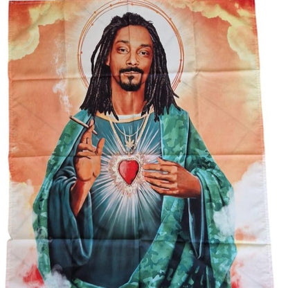 Snoop Dogg wandtapijt, Vlag, Doek