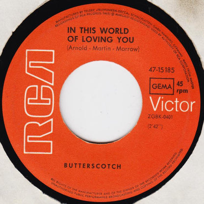 Butterscotch (2) : Surprise, Surprise (7", Single)