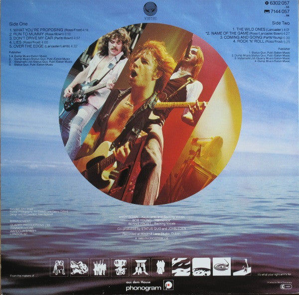 Status Quo : Just Supposin'... (LP, Album, Spa)