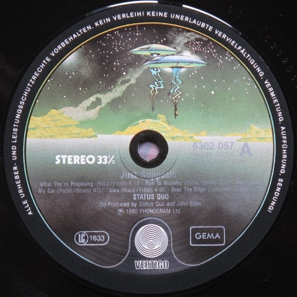 Status Quo : Just Supposin'... (LP, Album, Spa)