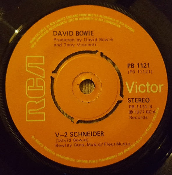 David Bowie : Heroes (7", Single)