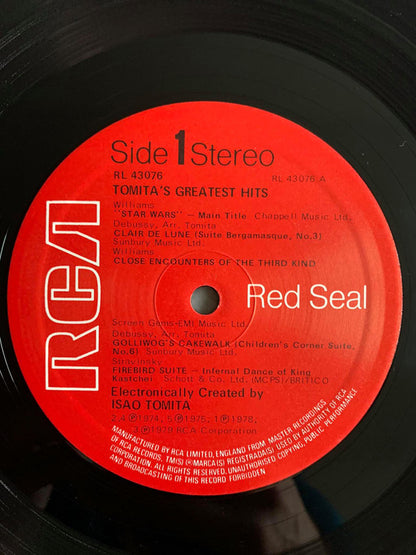 Tomita : Tomita's Greatest Hits (LP, Comp)