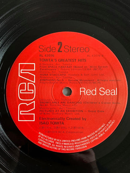 Tomita : Tomita's Greatest Hits (LP, Comp)