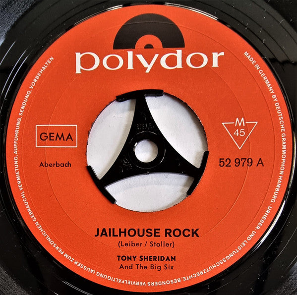 Tony Sheridan : Jailhouse Rock / Skinny Minny (7", Single, Mono)