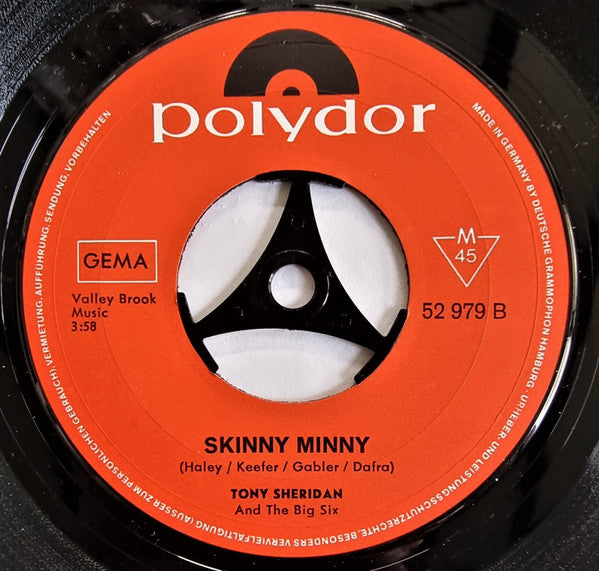 Tony Sheridan : Jailhouse Rock / Skinny Minny (7", Single, Mono)