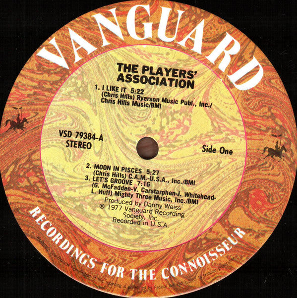 The Players' Association* : The Players' Association (LP, Album)