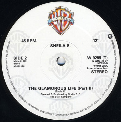 Sheila E. : The Glamorous Life (12", Single)