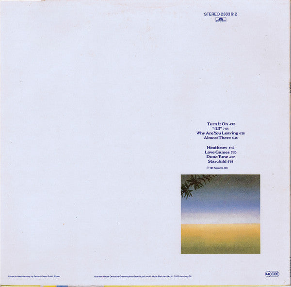 Level 42 : Level 42 (LP, Album, Inj)