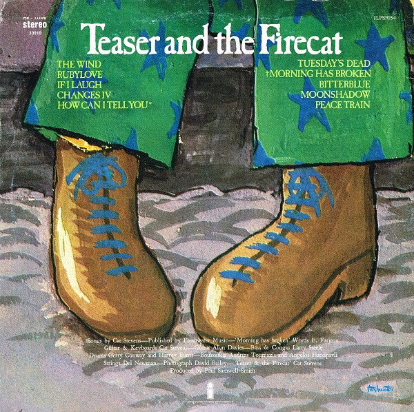 Cat Stevens : Teaser And The Firecat (LP, Album, Gat)