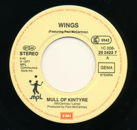 Wings Featuring Paul McCartney* : Mull Of Kintyre (7", Single, RE)