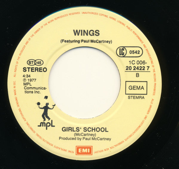 Wings Featuring Paul McCartney* : Mull Of Kintyre (7", Single, RE)