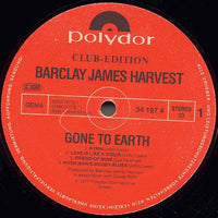 Barclay James Harvest : Gone To Earth (LP, Album, Club)