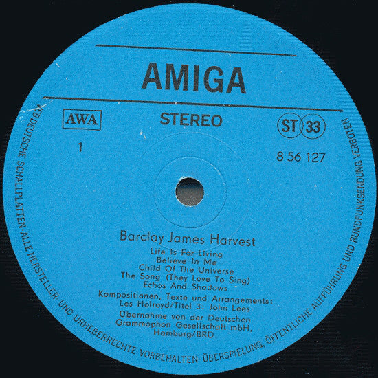 Barclay James Harvest : Barclay James Harvest (LP, Comp)
