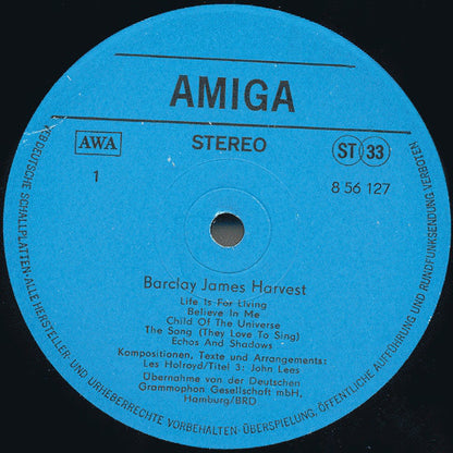 Barclay James Harvest : Barclay James Harvest (LP, Comp)