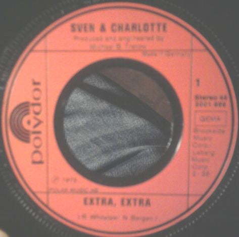 Sven & Charlotte* : Extra, Extra (7")