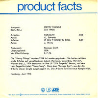 Pretty Things* : Tonight (7")