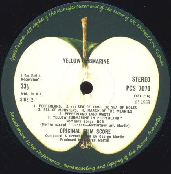 The Beatles : Yellow Submarine (LP, Album, RE)