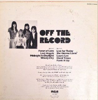 Sweet* : Off The Record (LP, Album, Club)