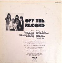 Sweet* : Off The Record (LP, Album, Club)