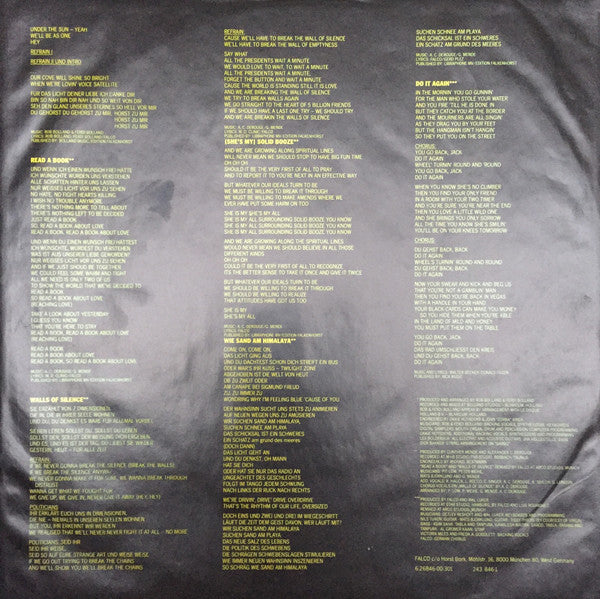 Falco : Wiener Blut (LP, Album)