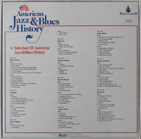Various : A Selection Of American Jazz & Blues History (Box, Comp + 10xLP, Mono)