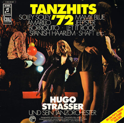 Hugo Strasser Und Sein Tanzorchester : Tanzhits '72 (LP, Album)