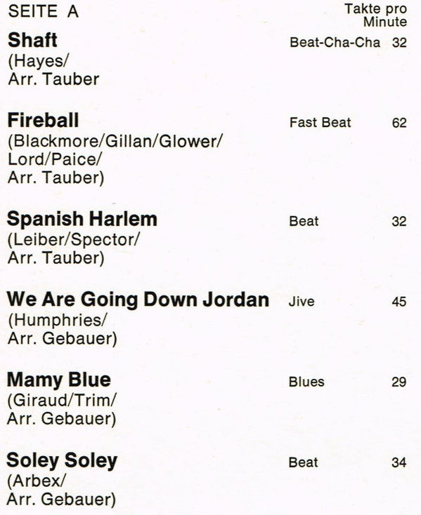 Hugo Strasser Und Sein Tanzorchester : Tanzhits '72 (LP, Album)