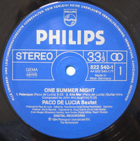 Paco De Lucia Sextet : Live... One Summer Night (LP, Album)