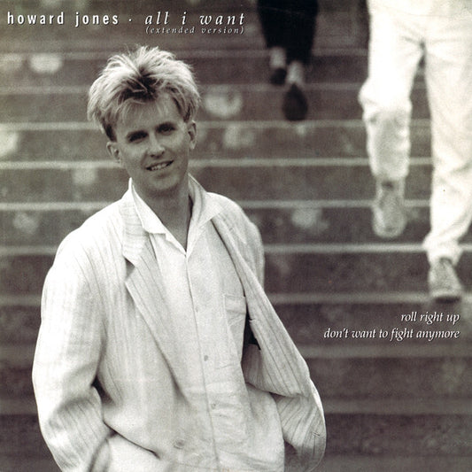 Howard Jones : All I Want (Extended Version) (12", Single, Wit)