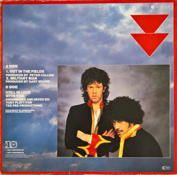 Gary Moore And Phil Lynott : Out In The Fields (12", Single)