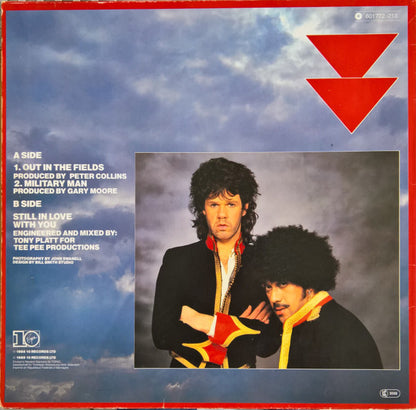 Gary Moore And Phil Lynott : Out In The Fields (12", Single)