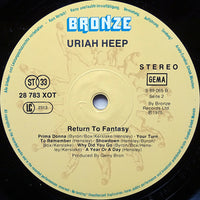 Uriah Heep : Return To Fantasy (LP, Album, RE)