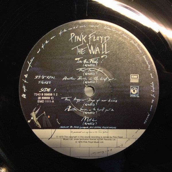 Pink Floyd : The Wall (2xLP, Album, RE)