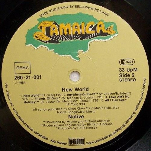 Native (9) : New World (LP, Album)
