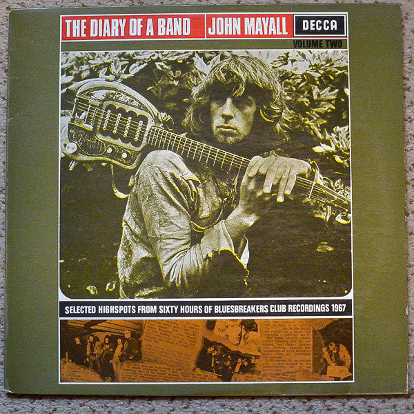 John Mayall / John Mayall's Bluesbreakers* : The Diary Of A Band Volume Two (LP, Album)