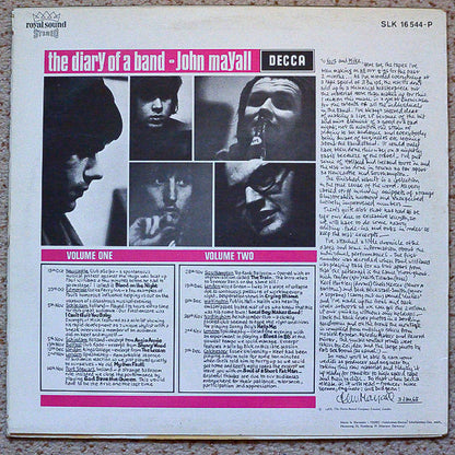 John Mayall / John Mayall's Bluesbreakers* : The Diary Of A Band Volume Two (LP, Album)