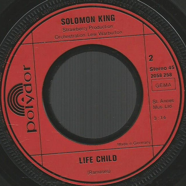 Solomon King : When You've Gotta Go (7")