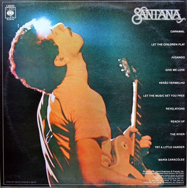 Santana : Festivál (LP, Album)