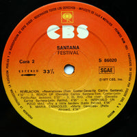 Santana : Festivál (LP, Album)