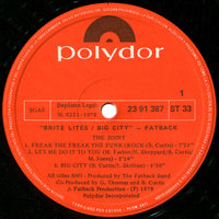 Fatback* : Brite Lites, Big City (LP, Album)