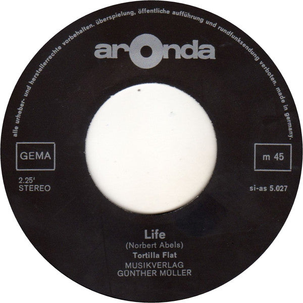 Tortilla Flat : Facts / Life (7", Single)