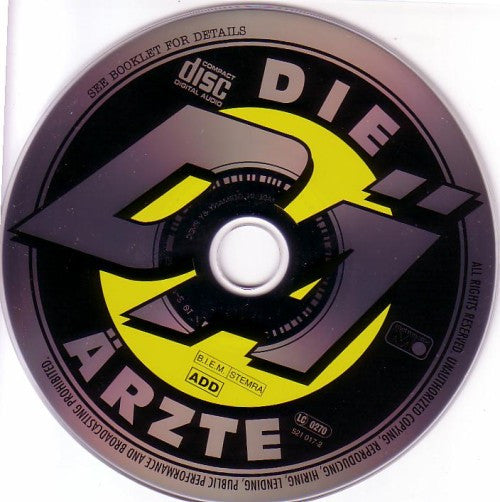 Die Ärzte : Die Bestie In Menschengestalt (CD, Album)