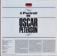 Oscar Peterson : A Portrait Of Oscar Peterson (LP, Comp)