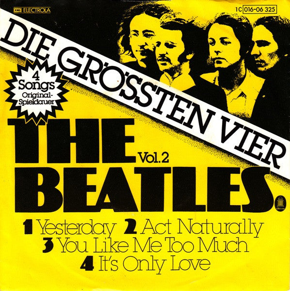 The Beatles : Die Grössten Vier Vol.2 (7", EP)