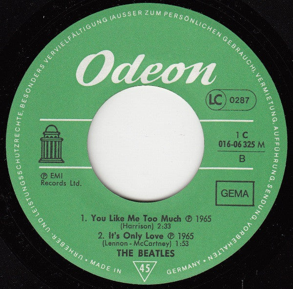 The Beatles : Die Grössten Vier Vol.2 (7", EP)