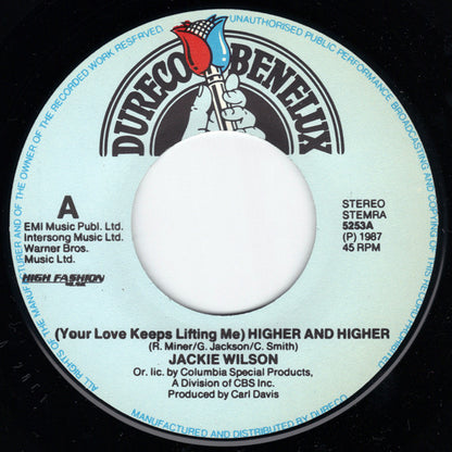 Jackie Wilson : (Your Love Keeps Lifting Me) Higher And Higher (7", Single)