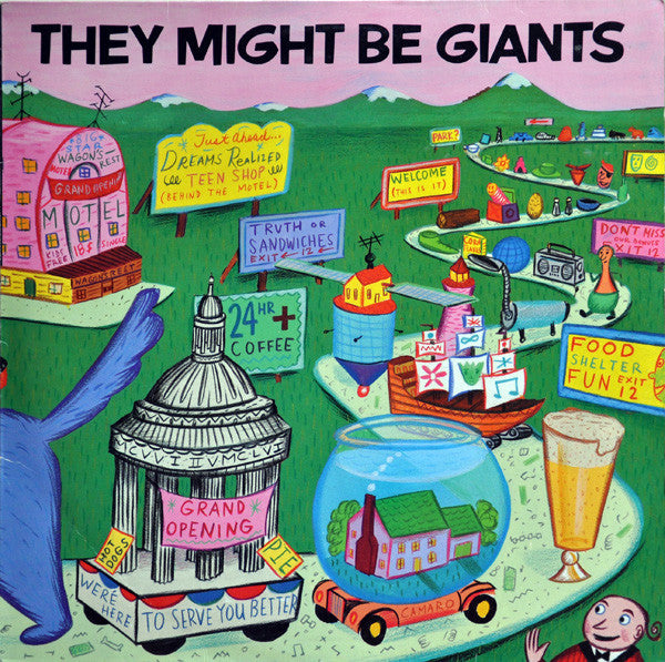 They Might Be Giants : They Might Be Giants (LP, Album)