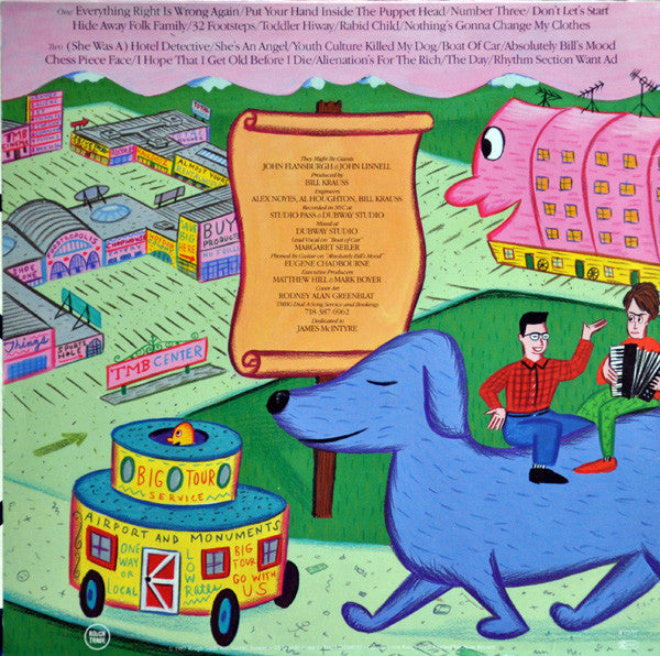 They Might Be Giants : They Might Be Giants (LP, Album)