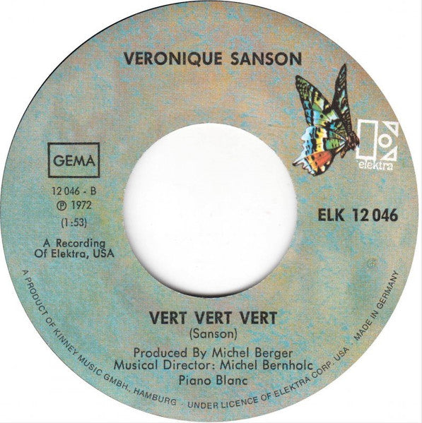 Véronique Sanson : Besoin De Personne (7")